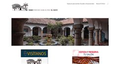 Desktop Screenshot of museodelchico.com